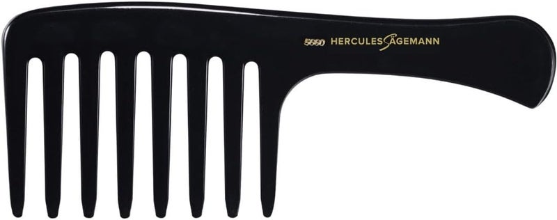 Hercules Sägemann Magic Star Wide Tooth Comb - 9 Inches for Curly and Afro Hair - Image 1